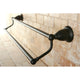 Kingston Brass 24" Dual Towel Bar, Oil Rubbed Bronze