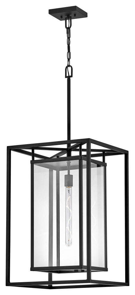 Hinkley Max Extra Large Hanging Lantern 12V, Black