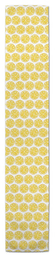 Lemon Pattern 16x90 Cotton Twill Runner