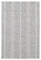 Dash & Albert Melange Stripe Grey/Ivory Handwoven Indoor/Outdoor Rug, 2' x 3'