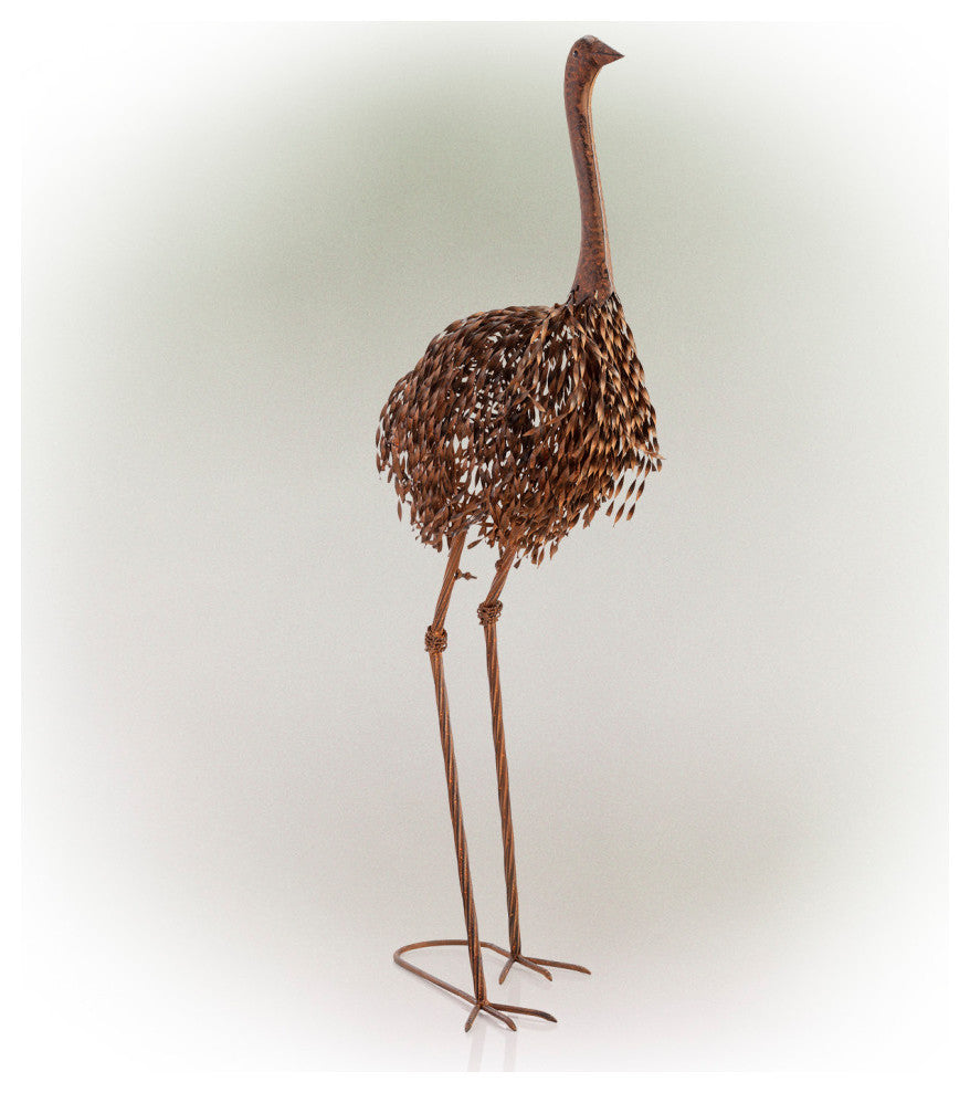 Peaking Ostrich Statue