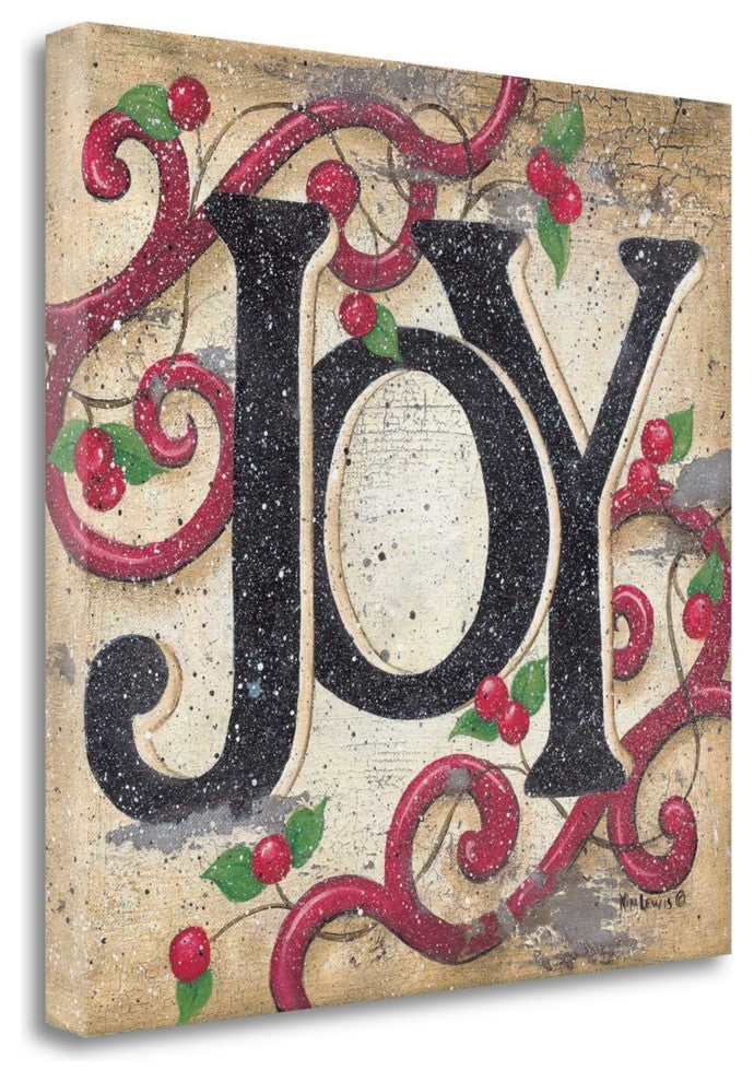 "Joy" By Kim Lewis, Fine Art Giclee Print on Gallery Wrap Canvas, Ready to Hang