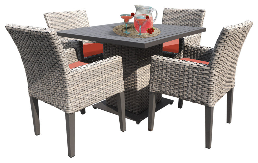 Oasis Square Dining Table with 4 Chairs