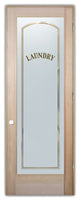 Laundry Door - Classic Arched Capitals - Douglas Fir (stain grade) - 32" x...