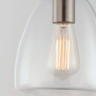 Maxim 11112CL Babylon 7"W Mini Pendant - Satin Brass