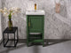 18" Vogue Green Sink Vanity