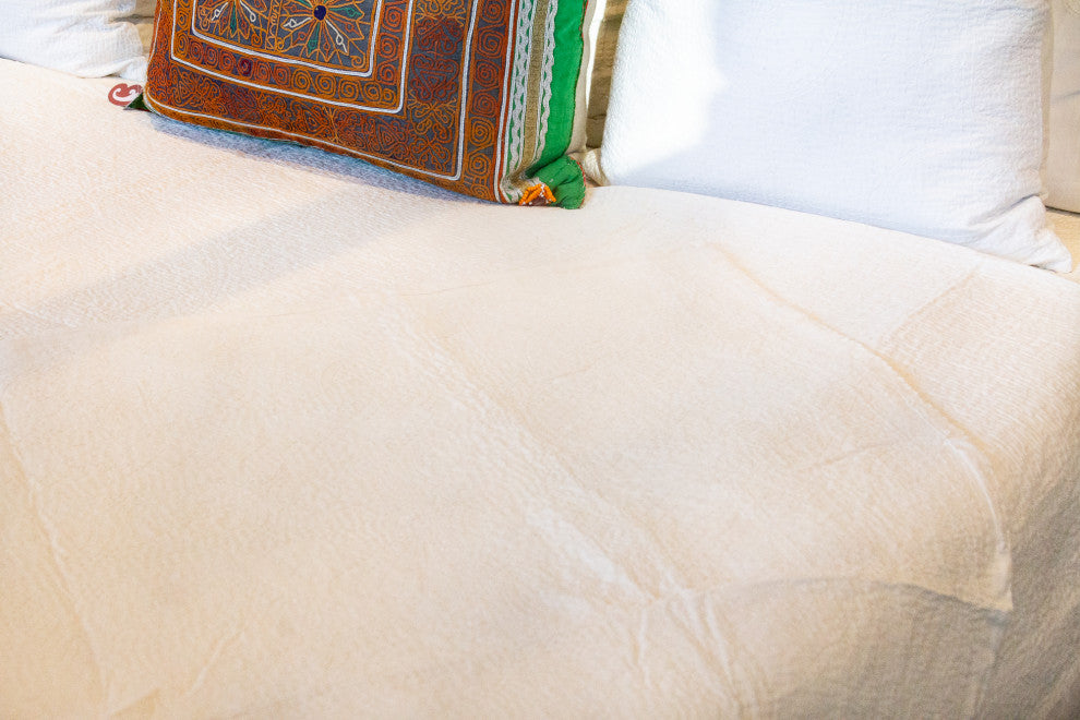 Jennita Embroidered Bed Cover