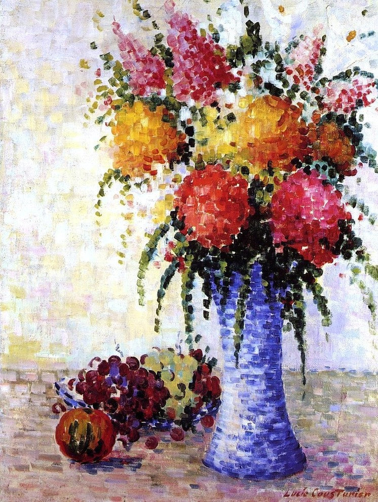 Lucie Cousturier Flowers and Fruit, 21"x28" Wall Decal Print