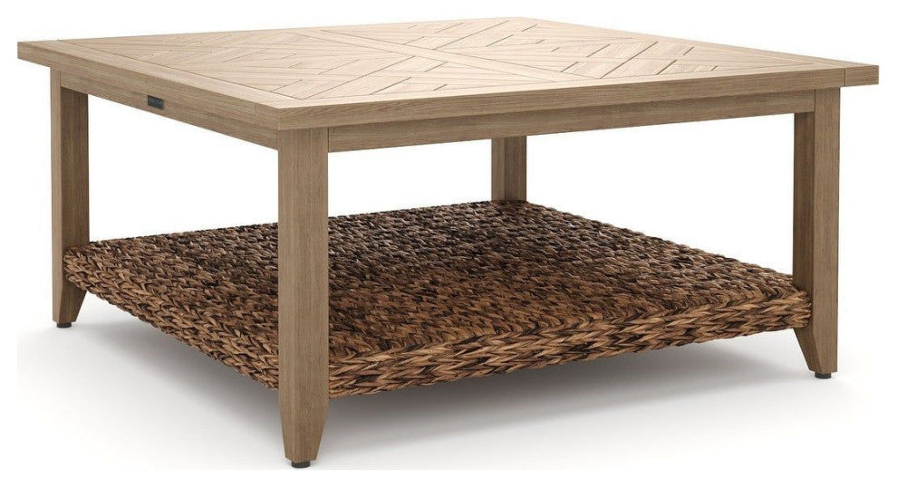 Cayman 42" Square Chat Table, Heritage Brown