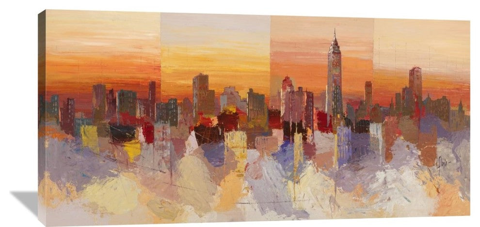 Sognando New York, 48"x24"