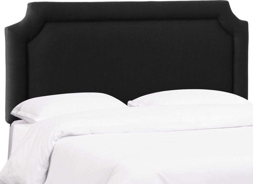 Cragin King Notched Headboard, Zuma Caviar