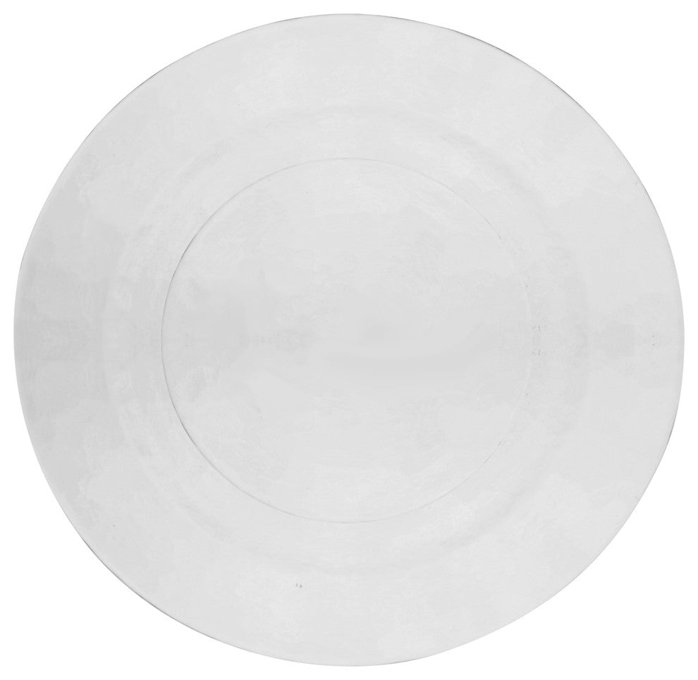 Hammered Glass Salad and Dessert Plates, Set of 6