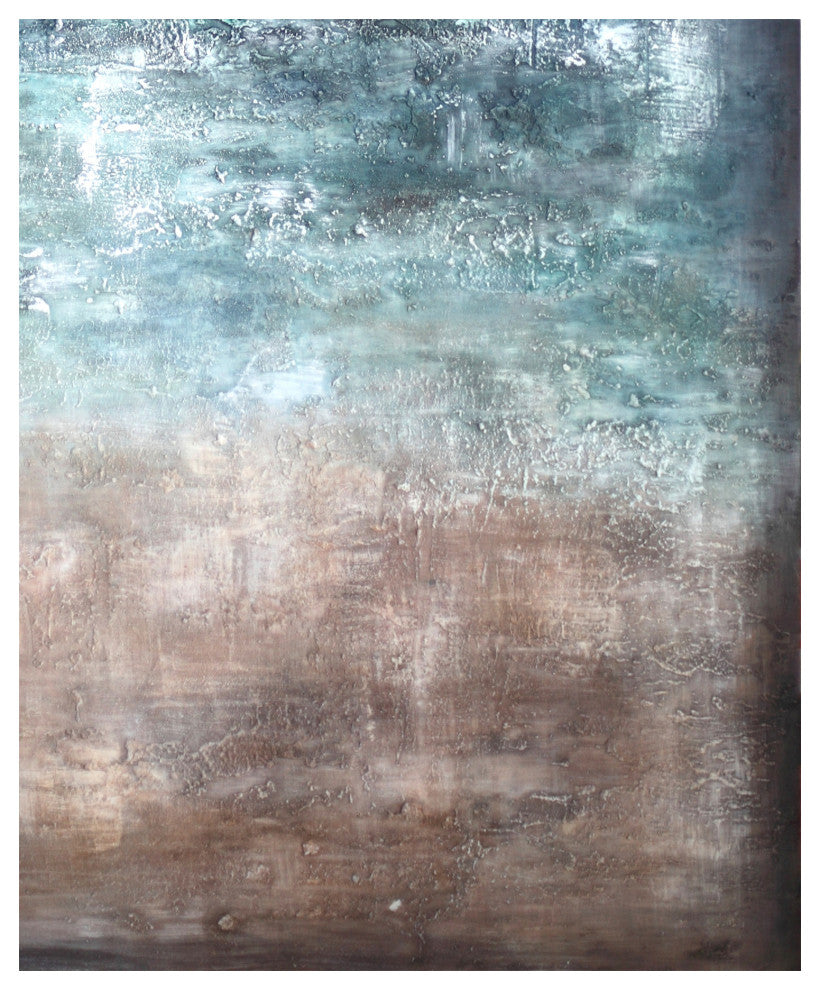 Contemporary On The Horizon Wall Dcor - Multicolor