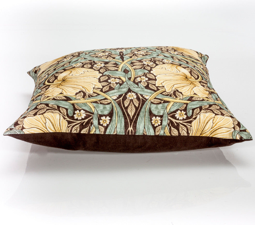 Designer Pillow Cover William Morris Fabric "Pimpernel", 20x20