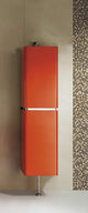Fine Fixtures Sundance 15" High Gloss Linen Cabinet, Red High Gloss