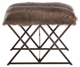 Uttermost Brannen Plush Small Bench