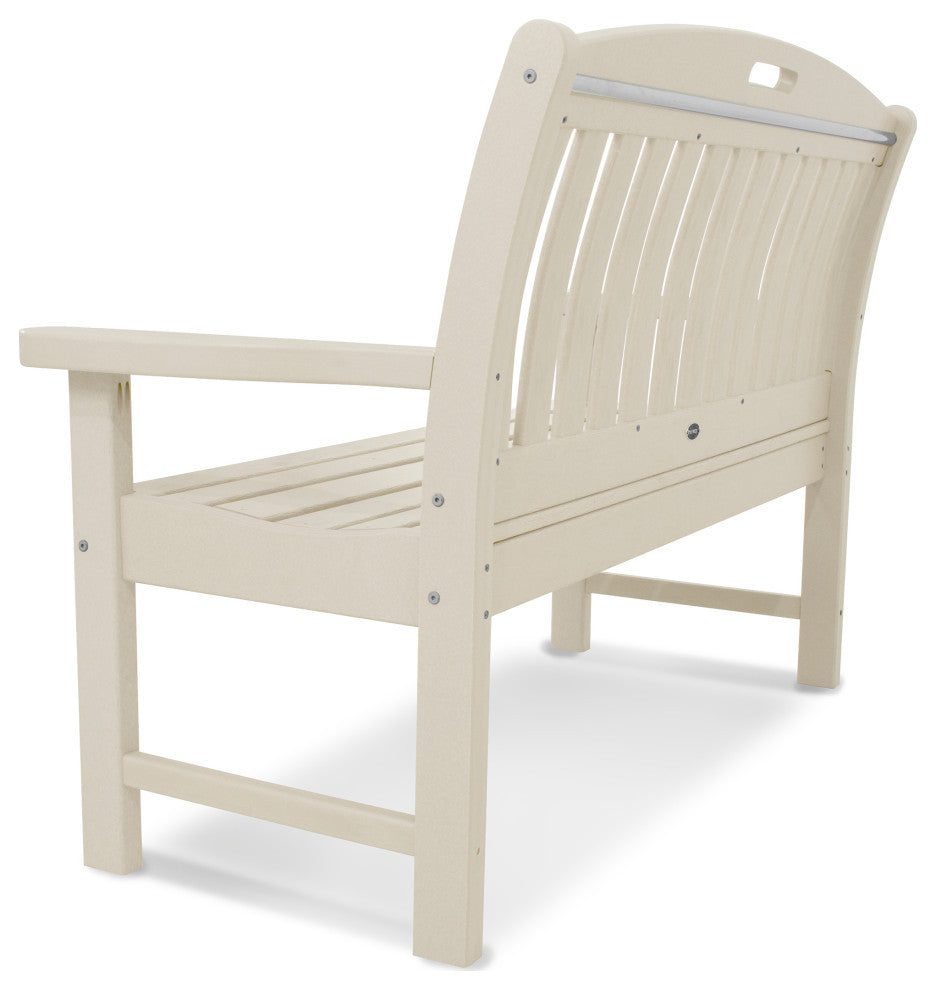 Polywood Nautical 48" Bench, Sand