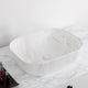 Isabella Plus Collection Rectangular Above Mount Basin With Center Drain