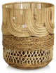 Melaka Multi-Weave Rattan and Water Hyacinth Basket