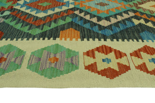 Sangat Kilim Noah Ivory/Charcoal Rug, 8'4x11'2