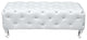 Modern Classics Tufted Bench, White