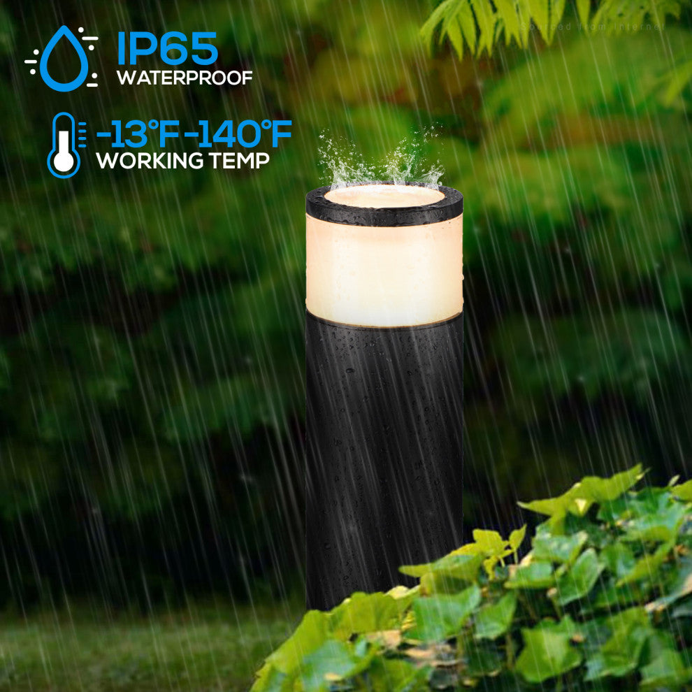 4 Pack 5W LED Landscape Light Low Voltage Waterproof for Pathway Patio Yard