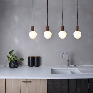 Enno With Walnut Pendant