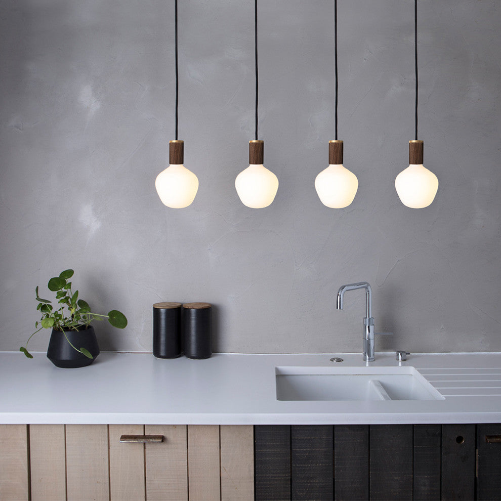 Enno With Walnut Pendant