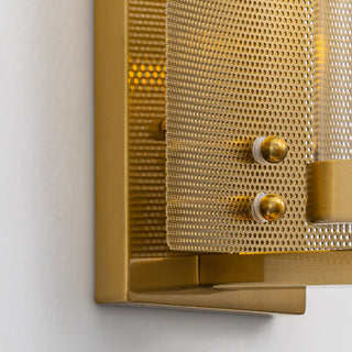Aurelia 1 Light Wall Sconce Brass