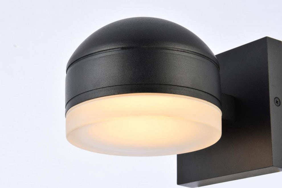 Trendy Fare LED Wall Sconce (Black)