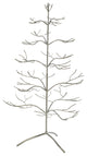 36"H Metal Ornament Tree, Silver