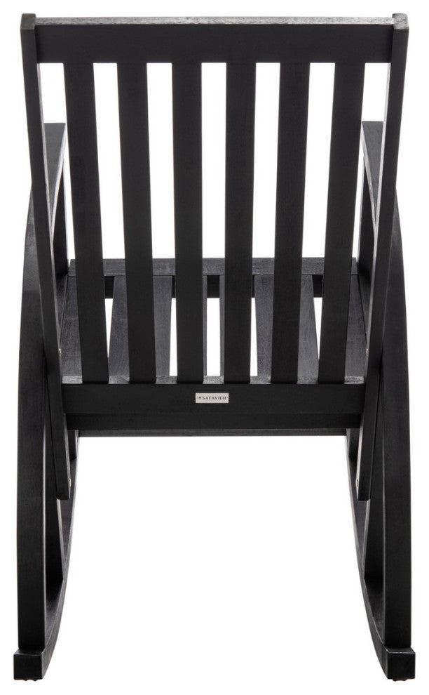 Safavieh Outdoor Clayton Rocking Chair Black