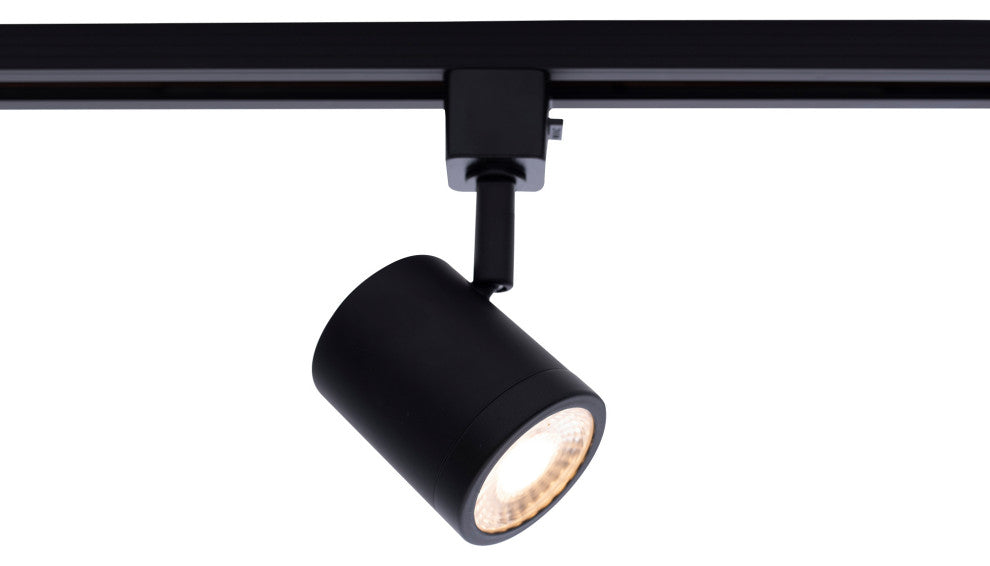 Charge LED Line Voltage Track Head, Black