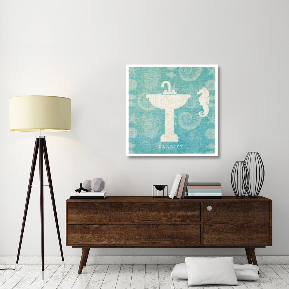 "Pacific Bath II" Digital Paper Print by Studio Mousseau, 38"x38"