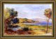 Pierre Auguste Renoir The Bay Framed Premium Canvas Print, 16"x24"