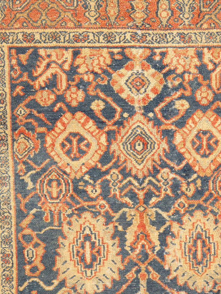 Vintage Consigned Overdyed Rug, 8'6x12'