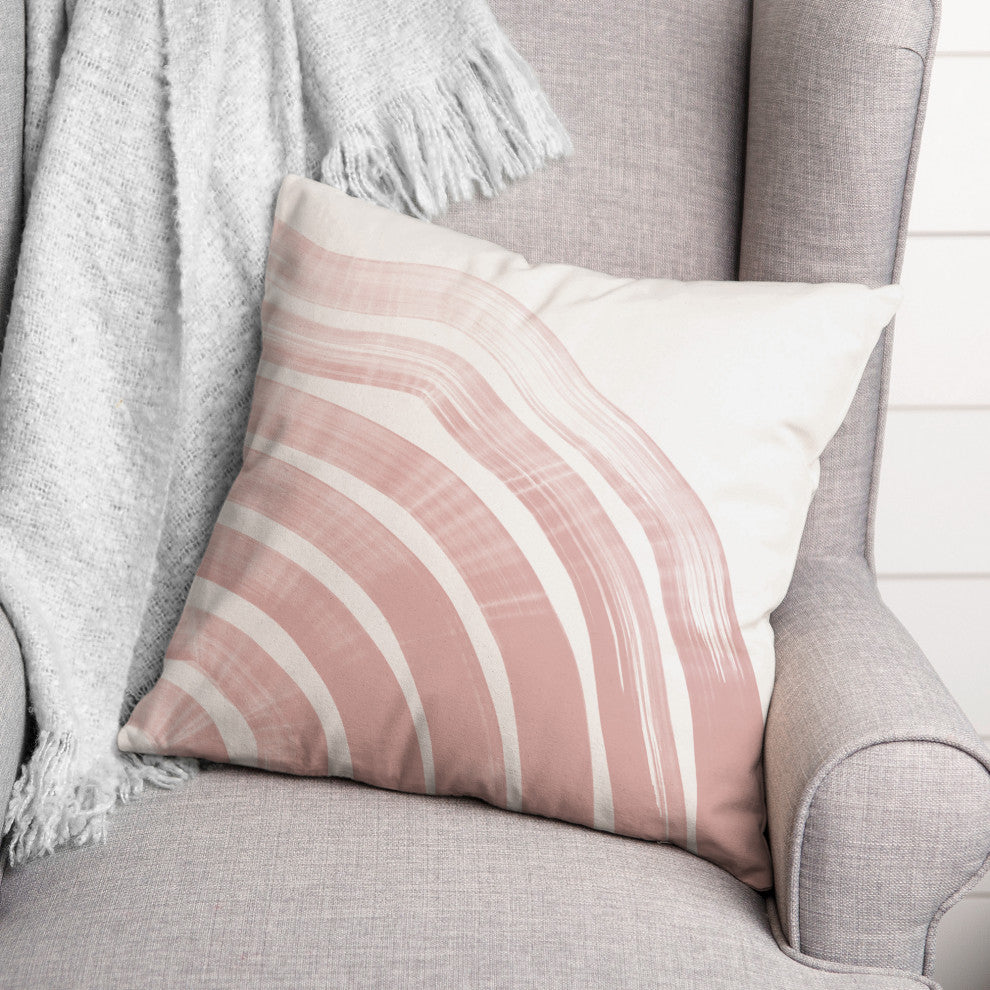 Pink Arch 18x18 Indoor/Outdoor Pillow
