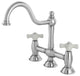 Kingston Brass Bridge Kitchen Faucet, Polished Chrome