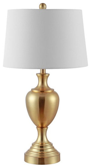 Safavieh Poppy Iron Table Lamp, Brass