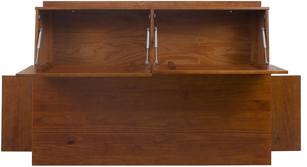 Memomad Bali Storage Headboard (Queen Size, Caramel)