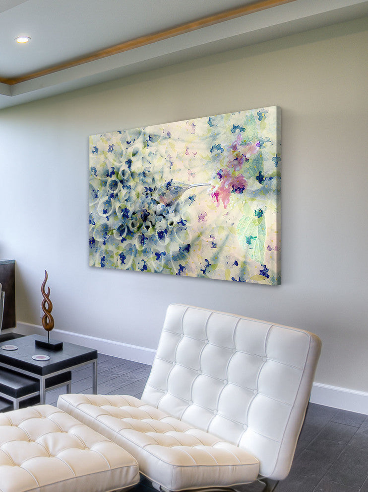 "Humming" Fine Art Canvas Print, 24"x16"