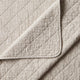 Stonewashed Cotton Gauze Quilt, 1PC, Sable, Twin