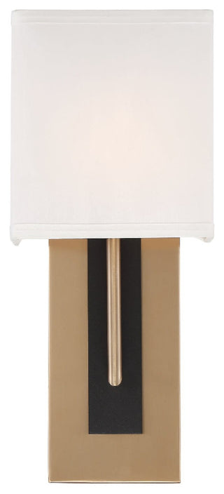 Crystorama Lighting Group BRE-A3631 Brent 15" Tall Wall Sconce - Polished