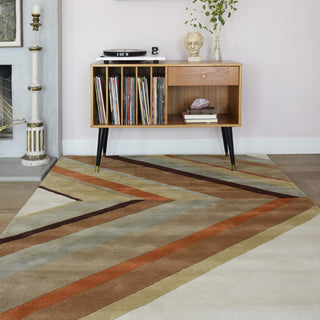 Delmar Del-5 Brown Rug, 2'3"x8'0" Runner