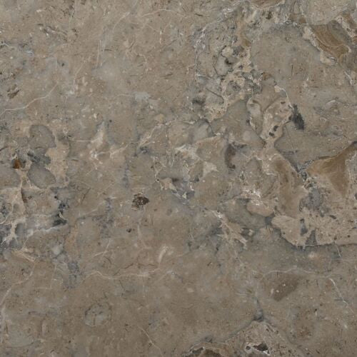 vidaXL Table Top Dining Table Top Replacement for Office Gray Ã˜15.7"x1" Marble