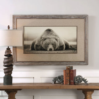 Uttermost 33661 32 Inch x 50 Inch "Deep Sleep" Framed Art Print - Pine