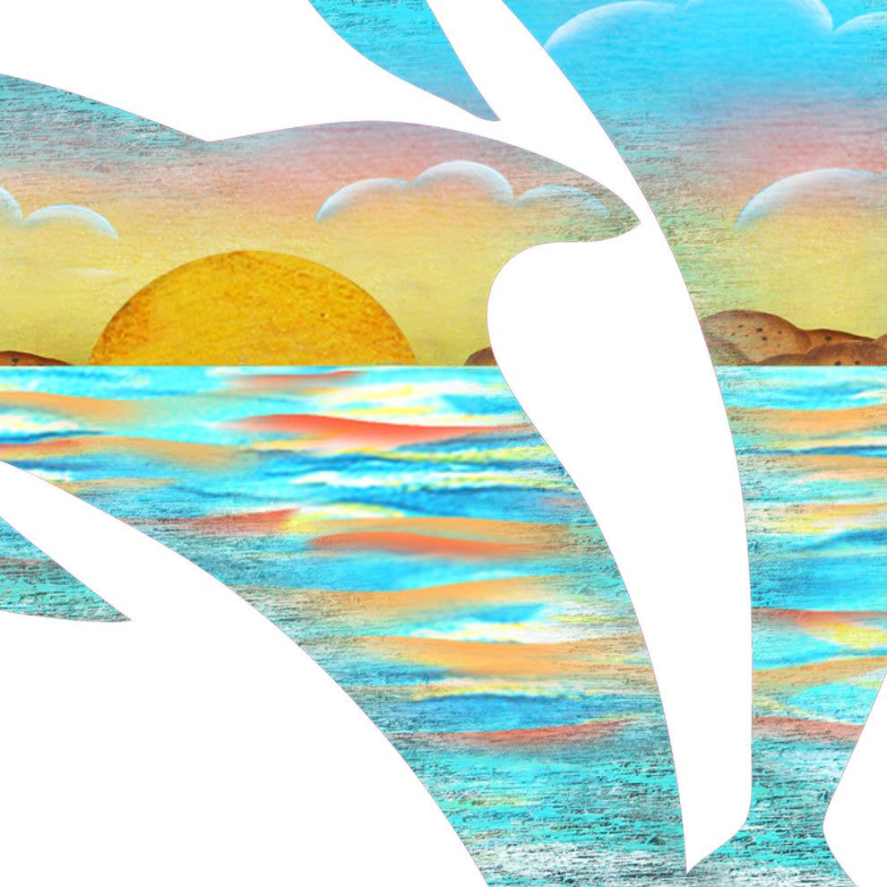 Dolphins Scenic Decor