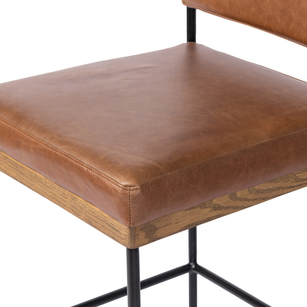 Benton Stool-Sonoma Chestnut-Counter