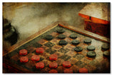 Lois Bryan 'Let's Play Checkers' Canvas Art, 47"x30"