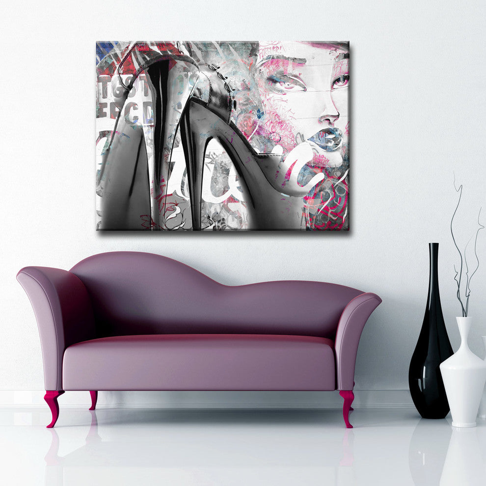 Ready2HangArt 'Urban Fashion XXXIX' Canvas Art, 20" Hx30" W